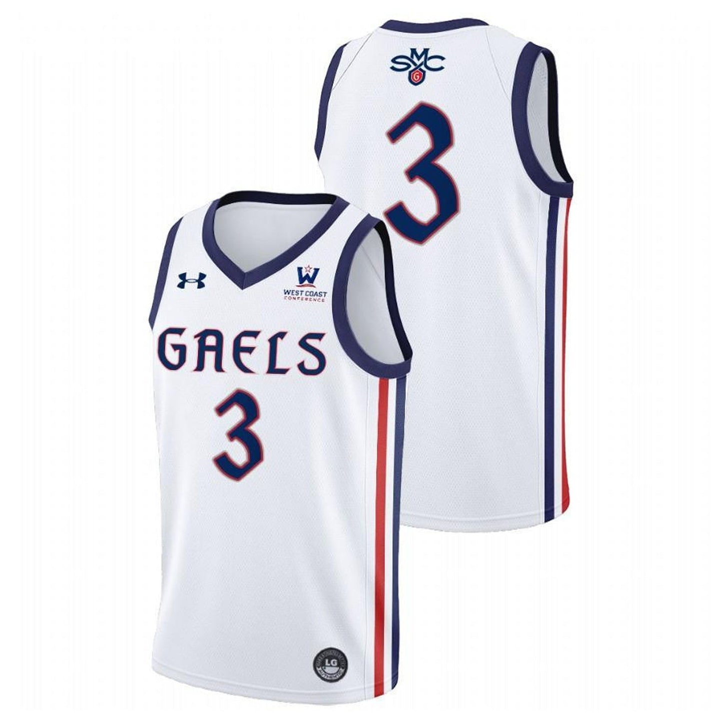 NCAAB Augustas Marciulionis Saint Mary's Gaels 3 Jersey