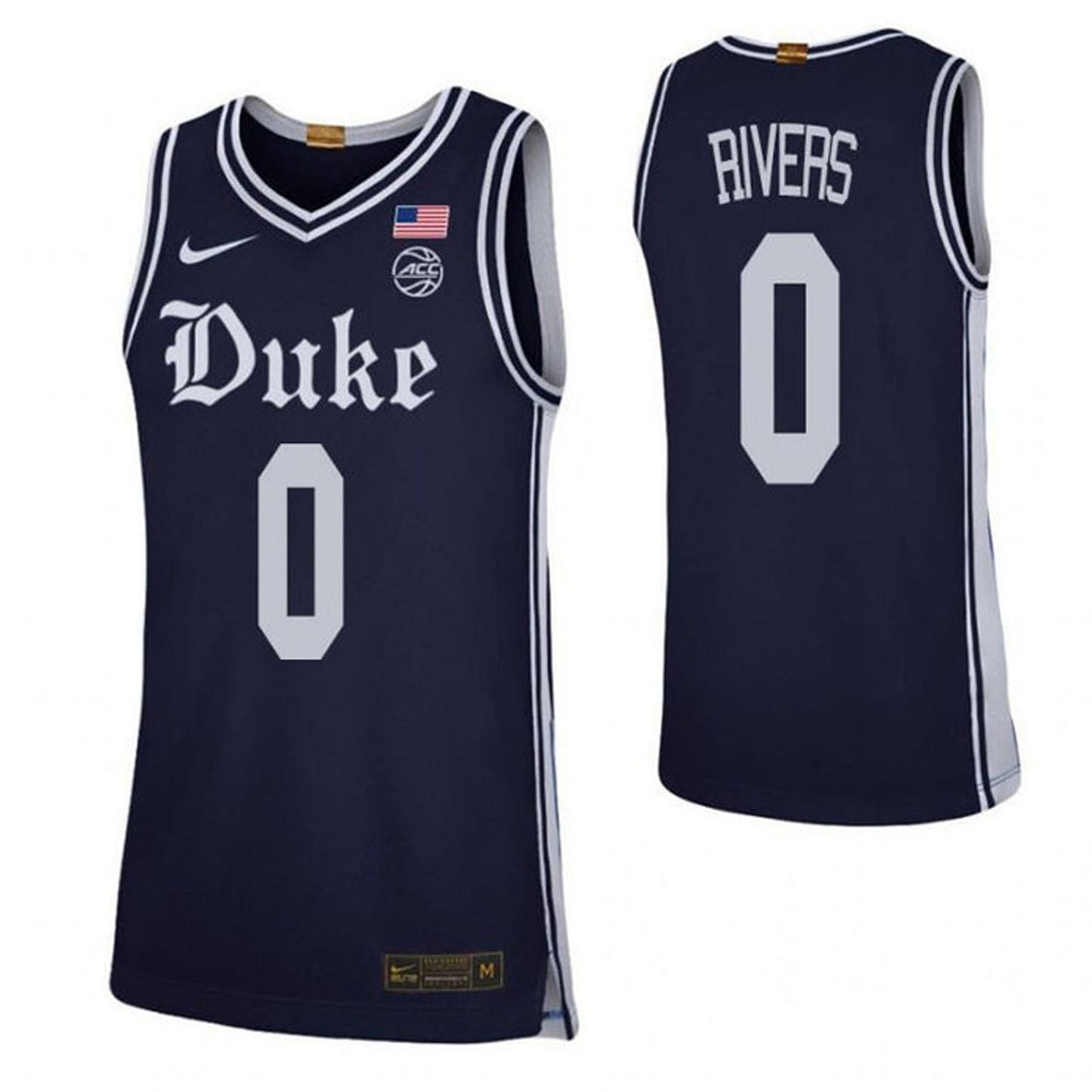 NCAAB Austin Rivers Duke Blue Devils 0 Jersey