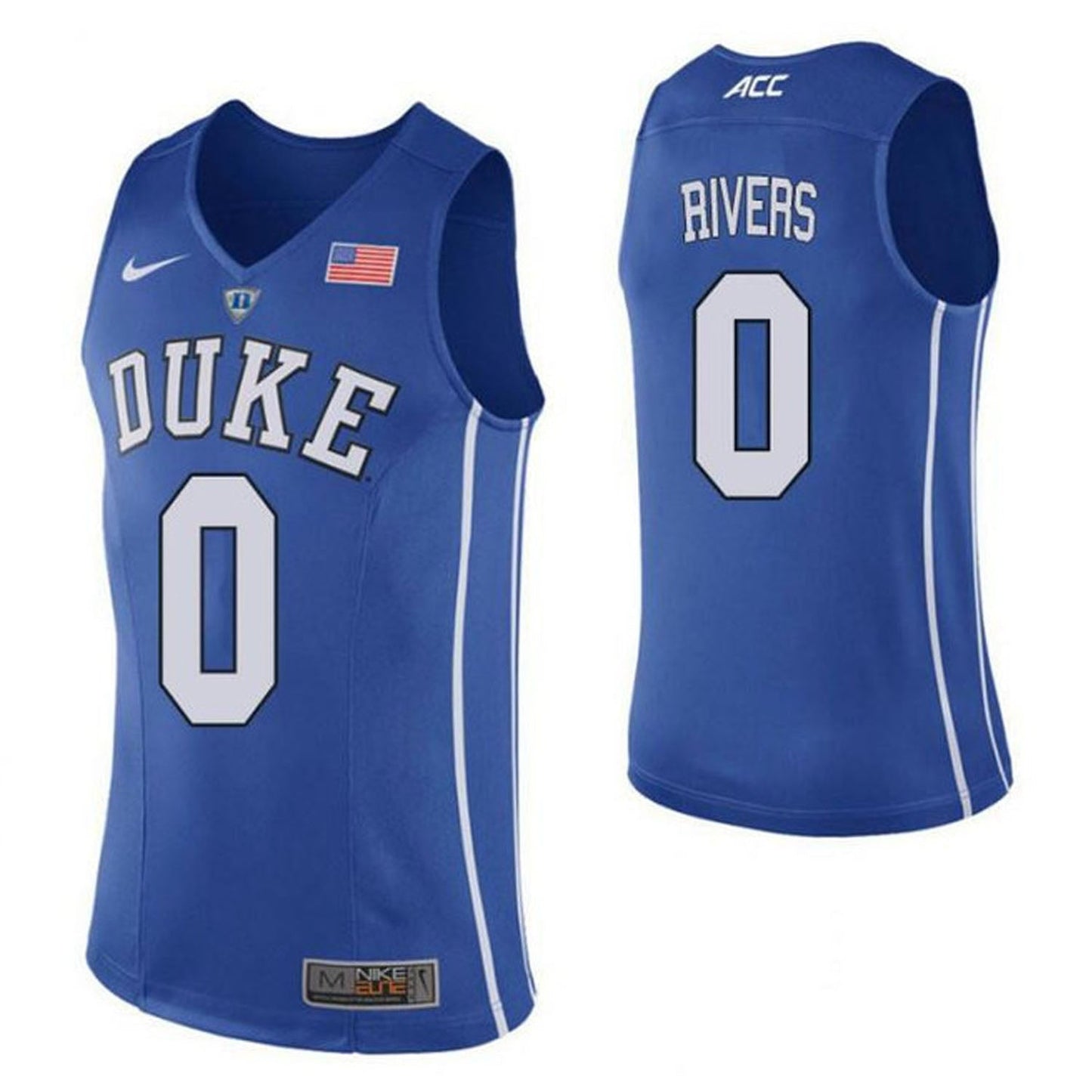 NCAAB Austin Rivers Duke Blue Devils 0 Jersey