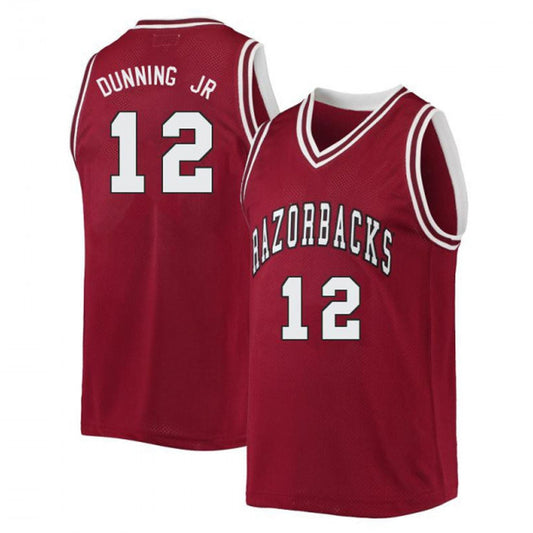 NCAAB Barry Dunning Jr.Arkansas Razorbacks 12 Jersey