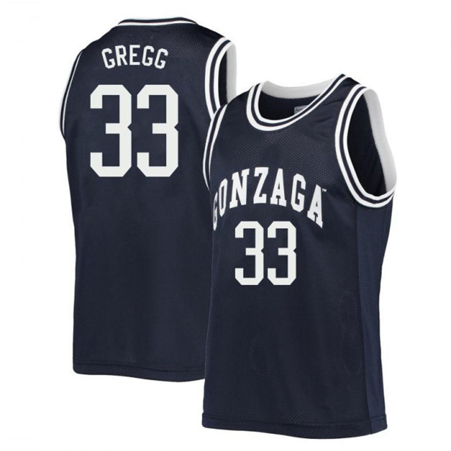 NCAAB Ben Gregg Gonzaga Bulldogs 33 Jersey
