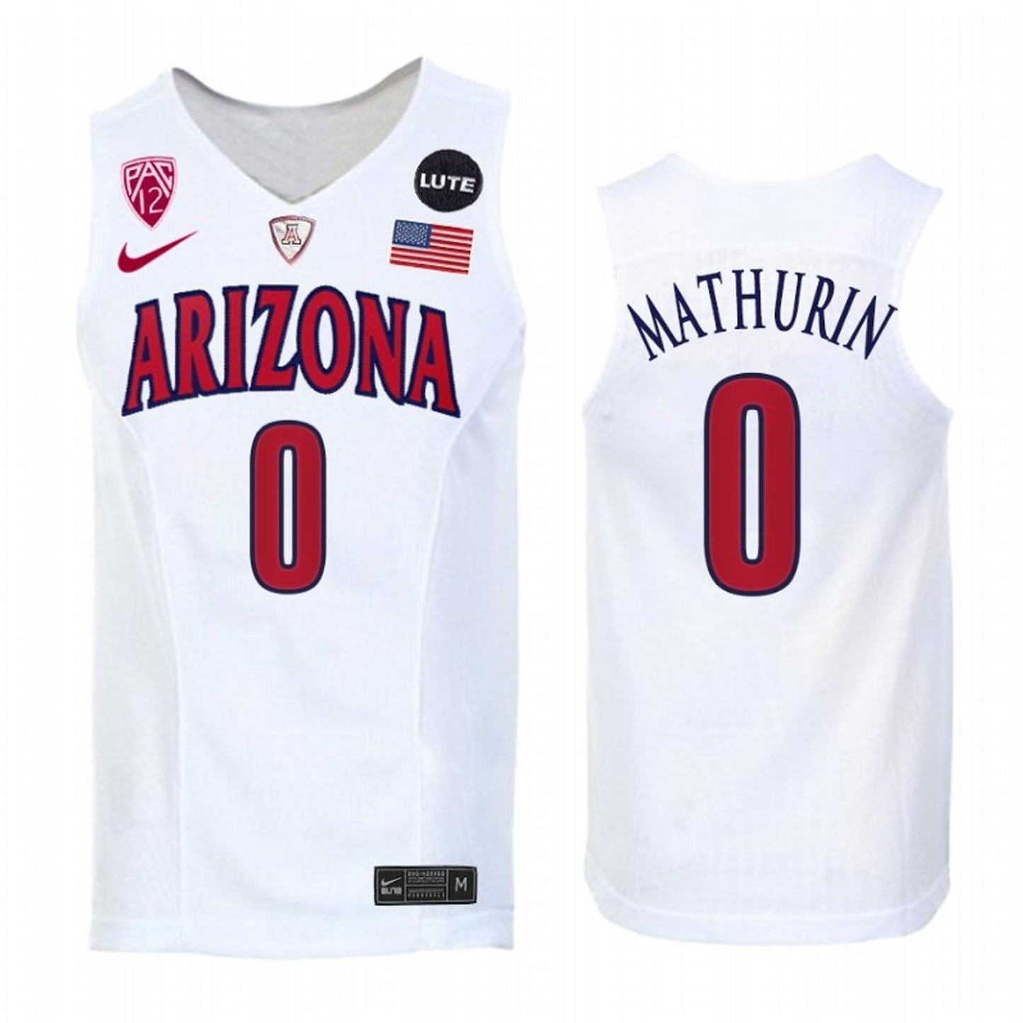 NCAAB Bennedict Mathurin Arizona Wildcats 0 Jersey