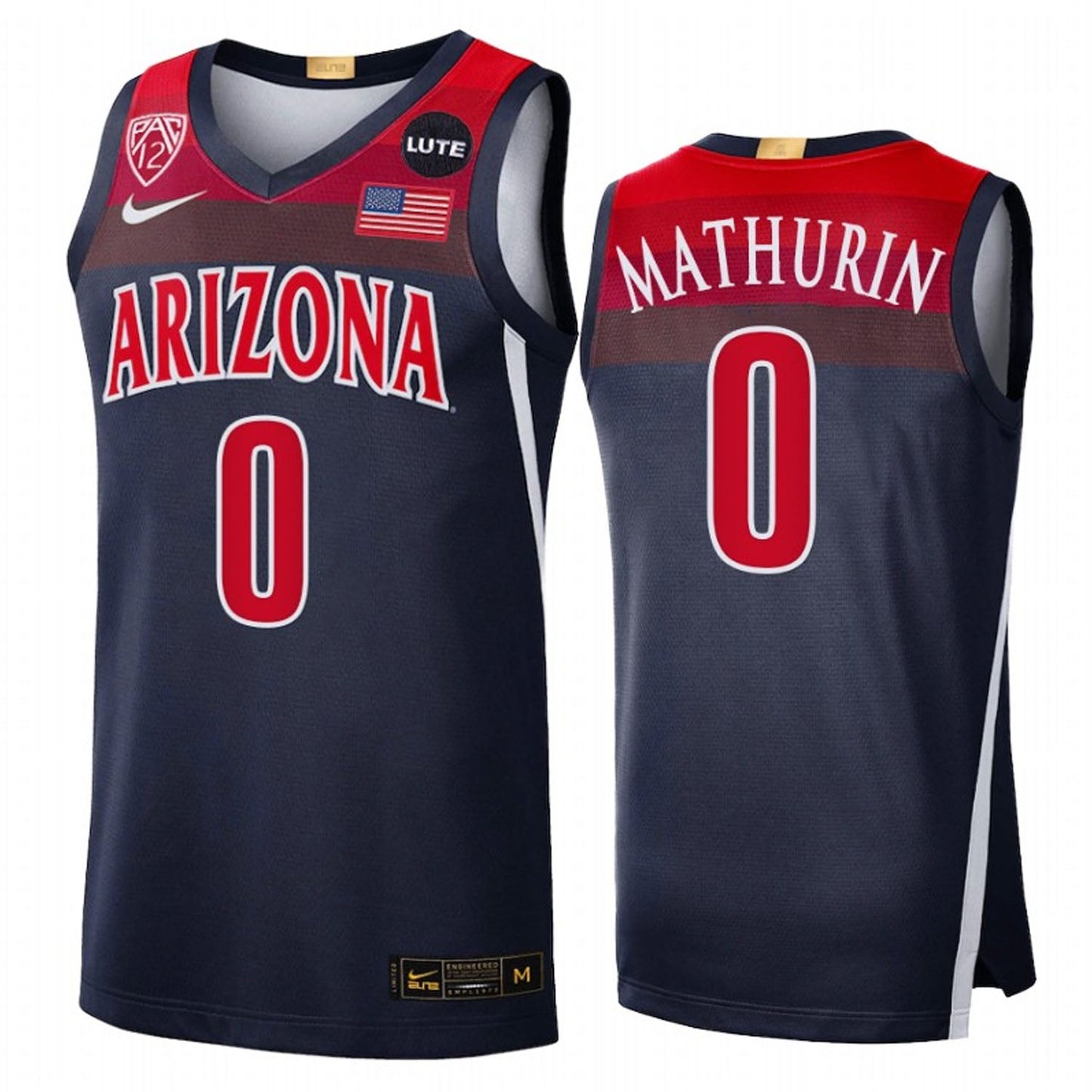 NCAAB Bennedict Mathurin Arizona Wildcats 0 Jersey