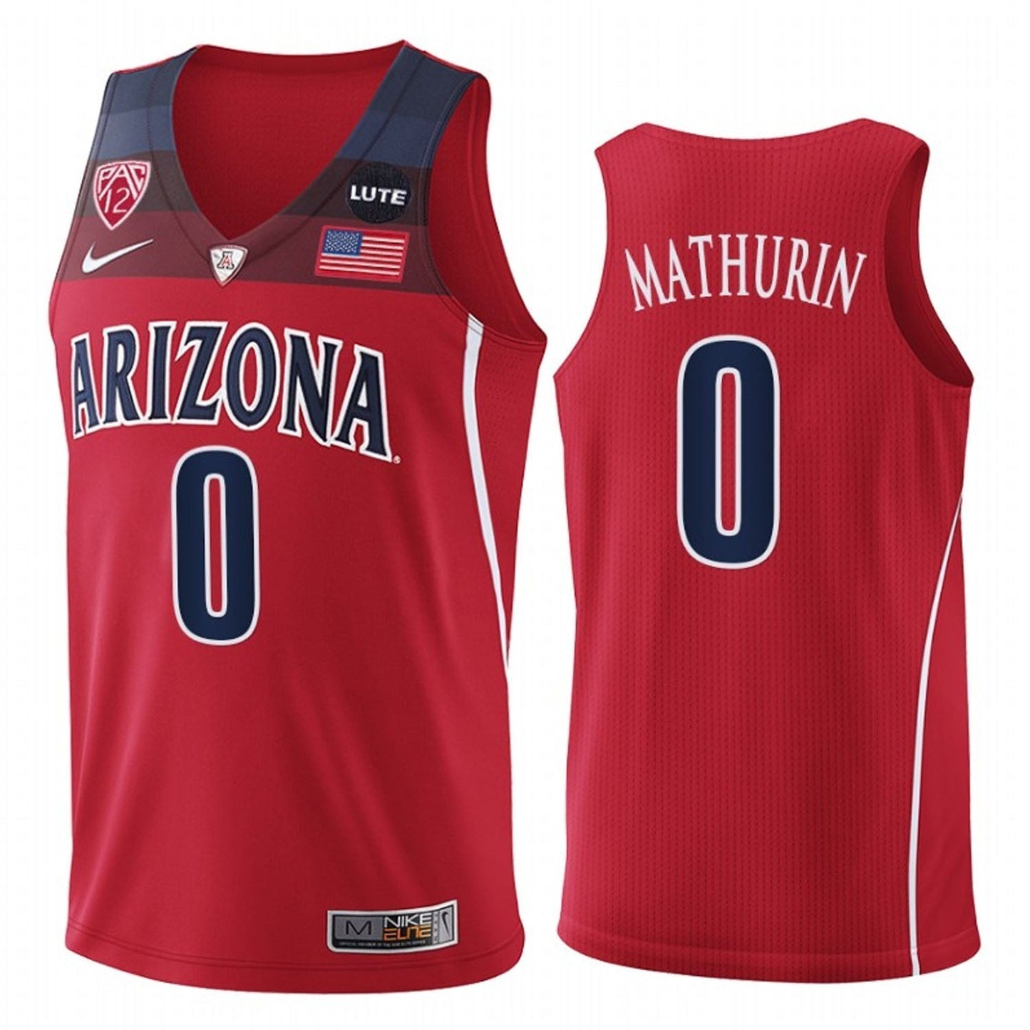 NCAAB Bennedict Mathurin Arizona Wildcats 0 Jersey