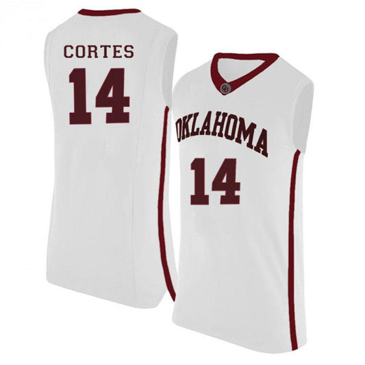 NCAAB Bijan Cortes Oklahoma Sooners 14 Jersey