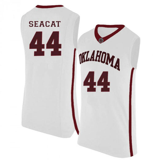 NCAAB Blake Seacat Oklahoma Sooners 44 Jersey