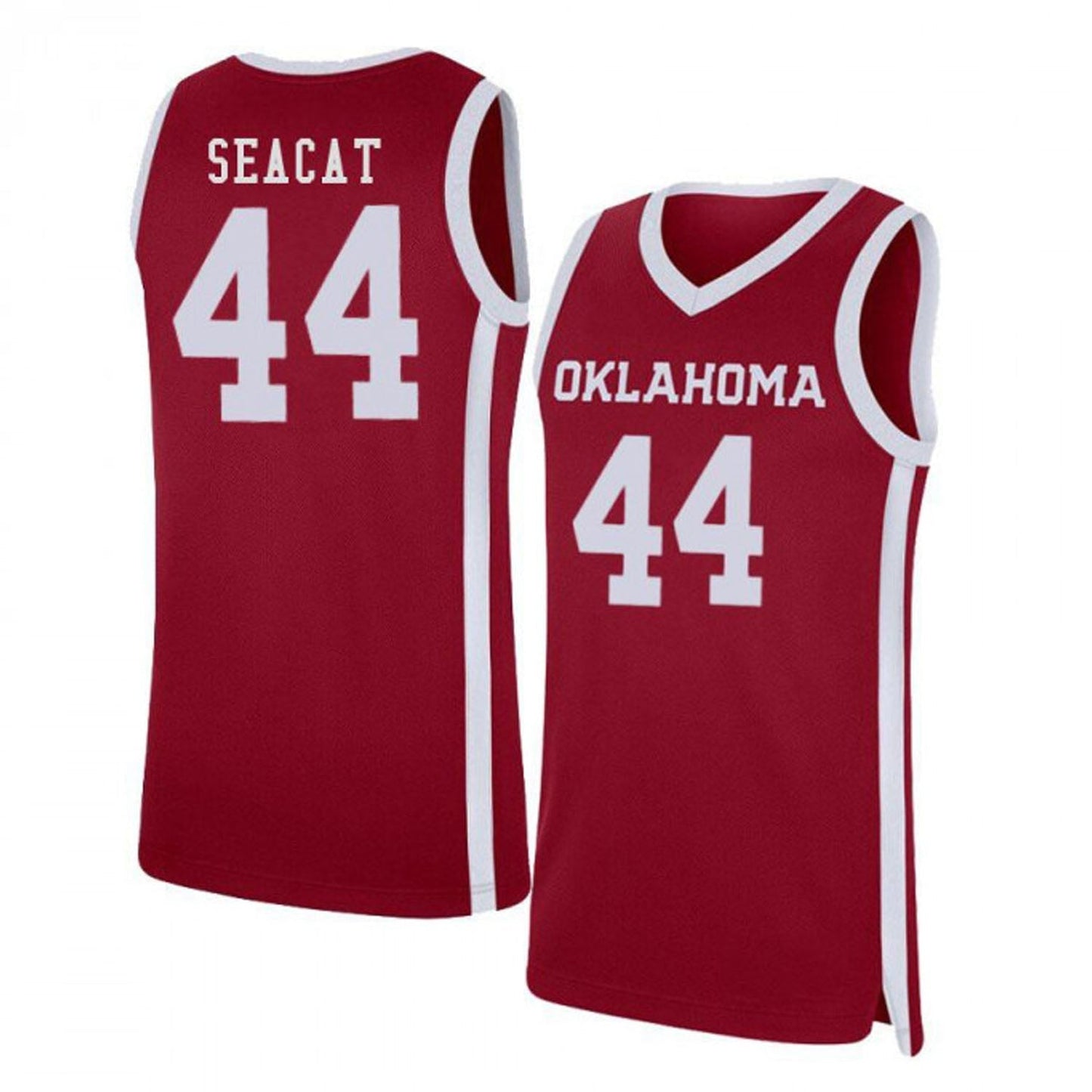 NCAAB Blake Seacat Oklahoma Sooners 44 Jersey