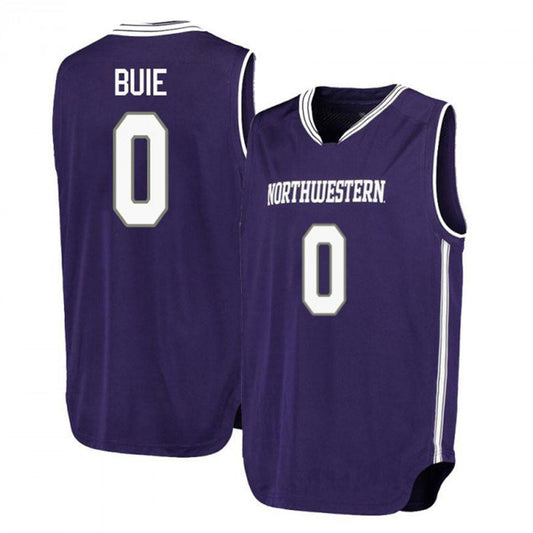 NCAAB Boo Buie Northwestern Wildcats 0 Jersey