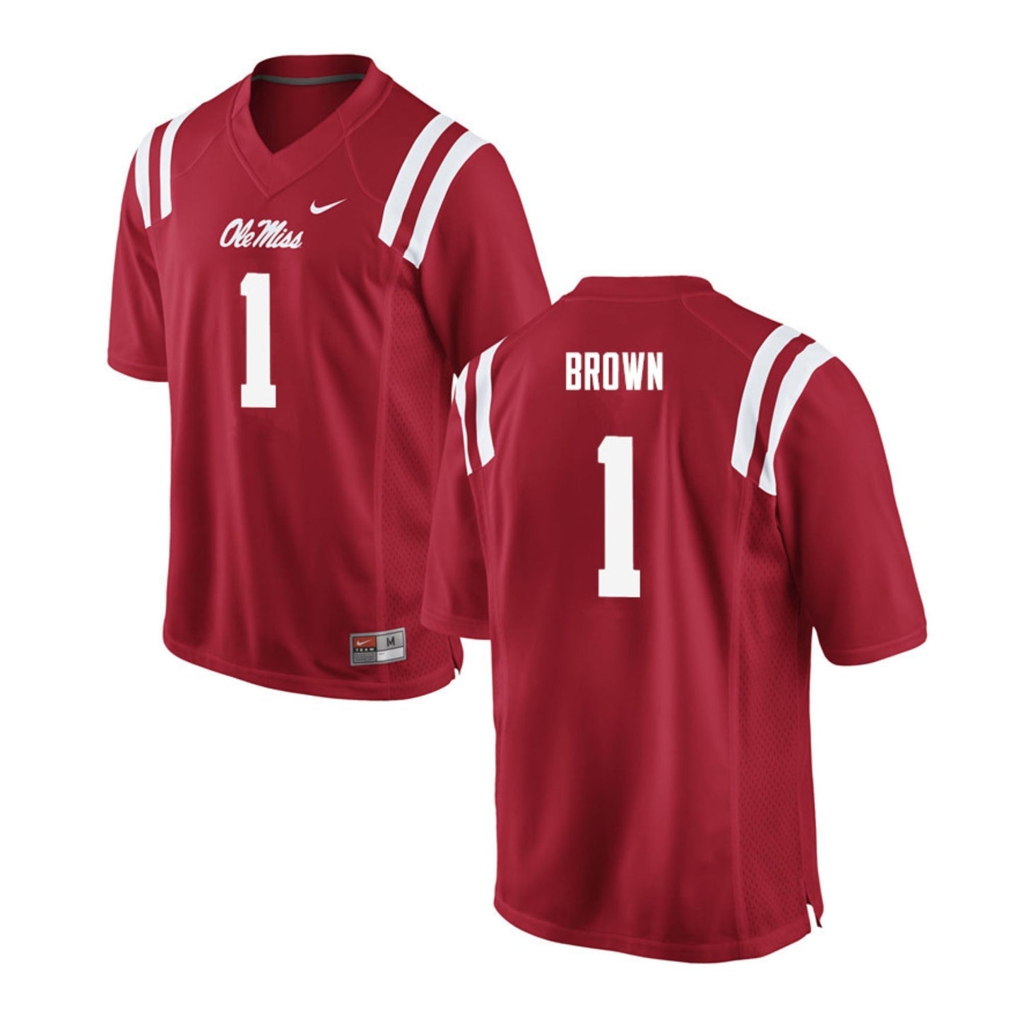 NCAAF AJ Brown Ole Miss Rebels 1 Jersey