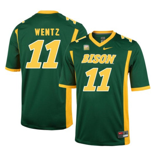 NCAAF Carson Wentz North Dakota State Bison 11 Jersey