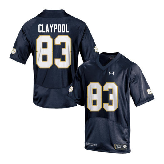 NCAAF Chase Claypool Notre Dame Fighting Irish 83 Jersey