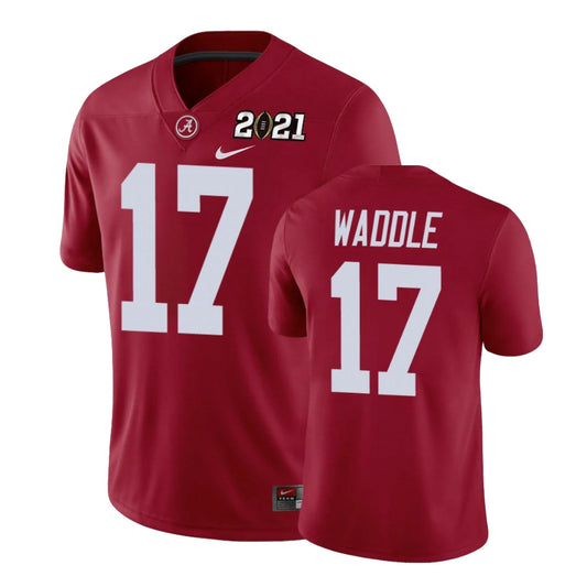 NCAAF Jaylen Waddle Alabama Crimson Tide 17 Jersey