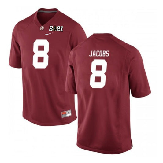 NCAAF Josh Jacobs Alabama Crimson Tide 8 Jersey