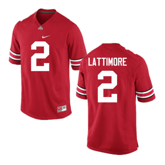 NCAAF Marshon Lattimore Ohio State Buckeyes 2 Jersey
