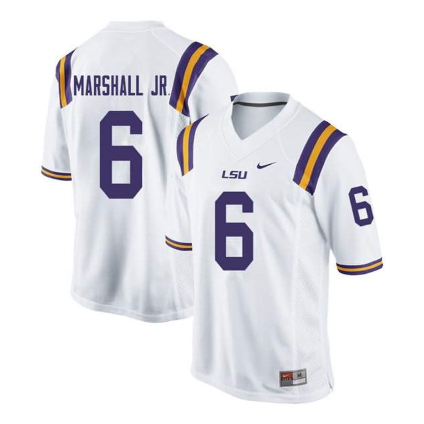 NCAAF Terrace Marshall Jr. LSU Tigers 6 Jersey