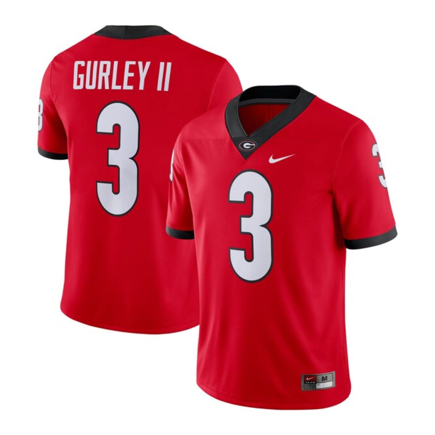 NCAAF Todd Gurley II Georgia Bulldogs 3 Jersey