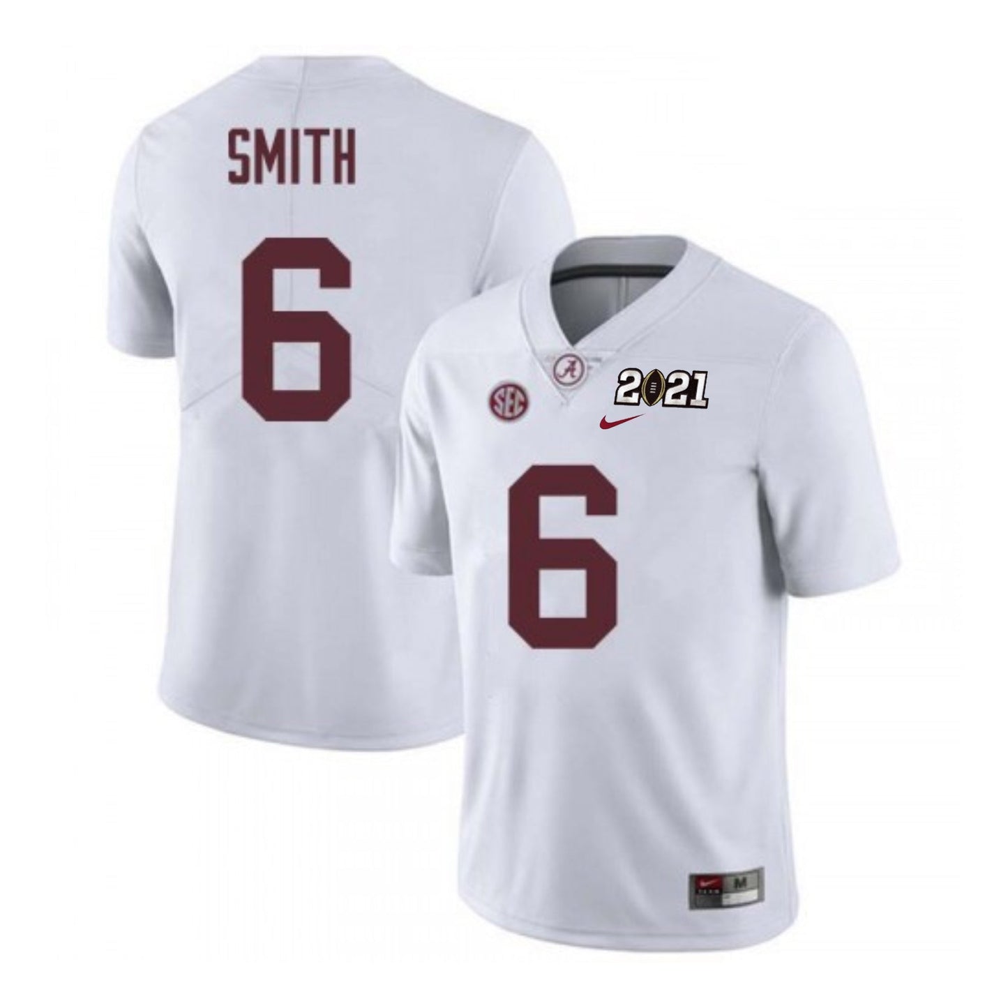 NCAA DeVonta Smith Alabama Crimson Tide 6 Jersey