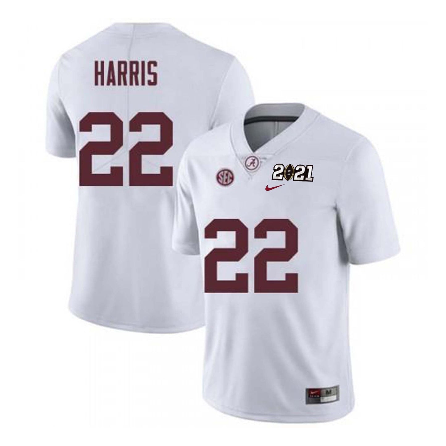 NCAA Najee Harris Alabama Crimson Tide 22 Jersey