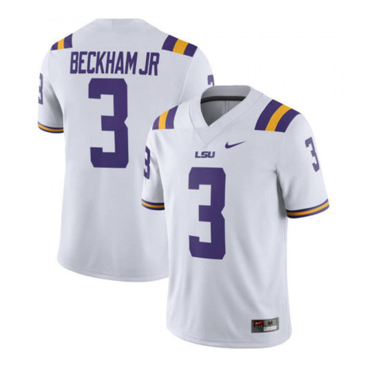 NCAA Odell Beckham Jr. LSU Tigers 3 Jersey
