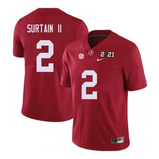 NCAA Patrick Surtain II Alabama Crimson 2 Jersey
