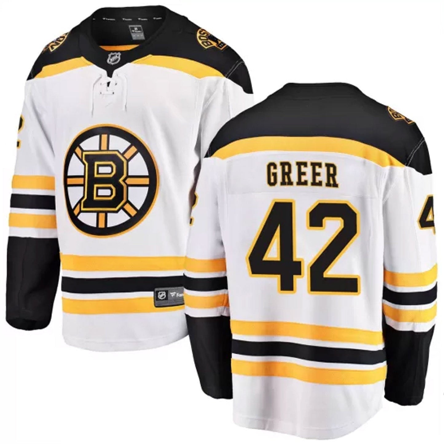 Hockey A.J. Greer Boston Bruins 10 Jersey