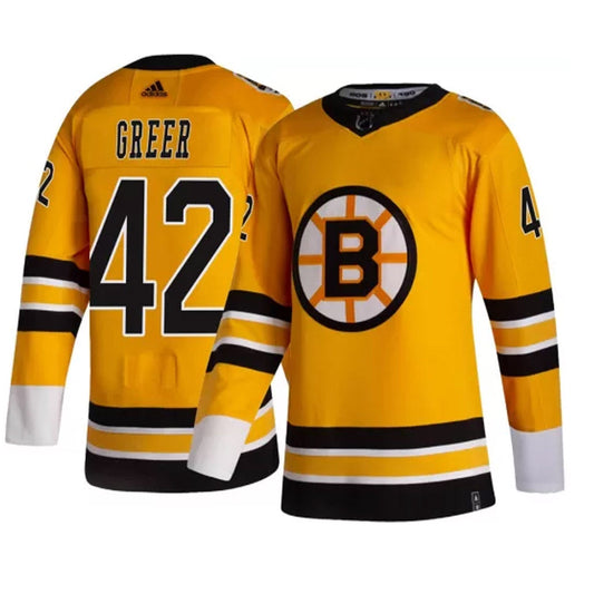 Hockey A.J. Greer Boston Bruins 10 Jersey