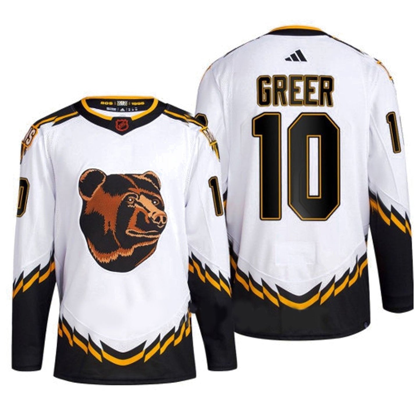 Hockey A.J. Greer Boston Bruins 10 Jersey
