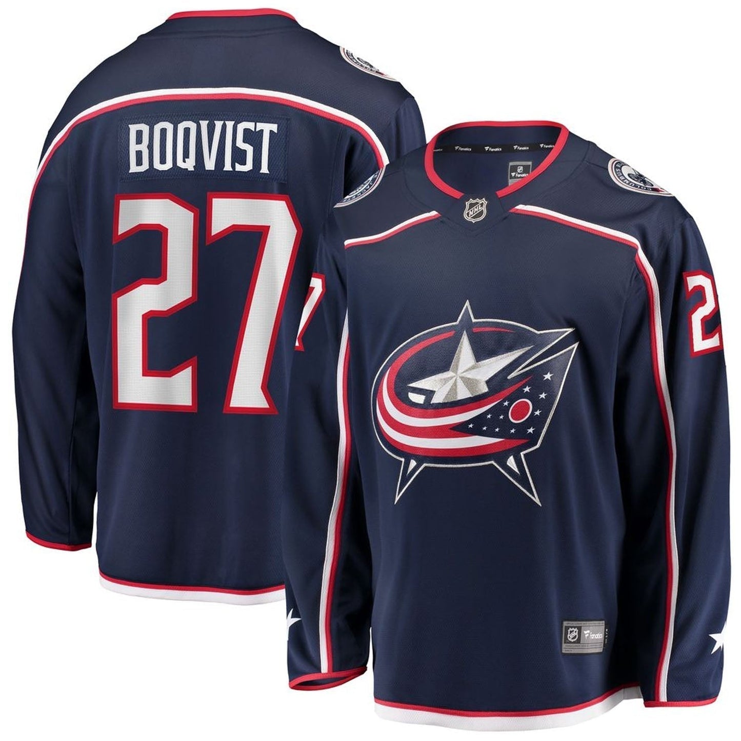 Hockey Adam Boqvist Columbus Blue Jackets 27 Jersey