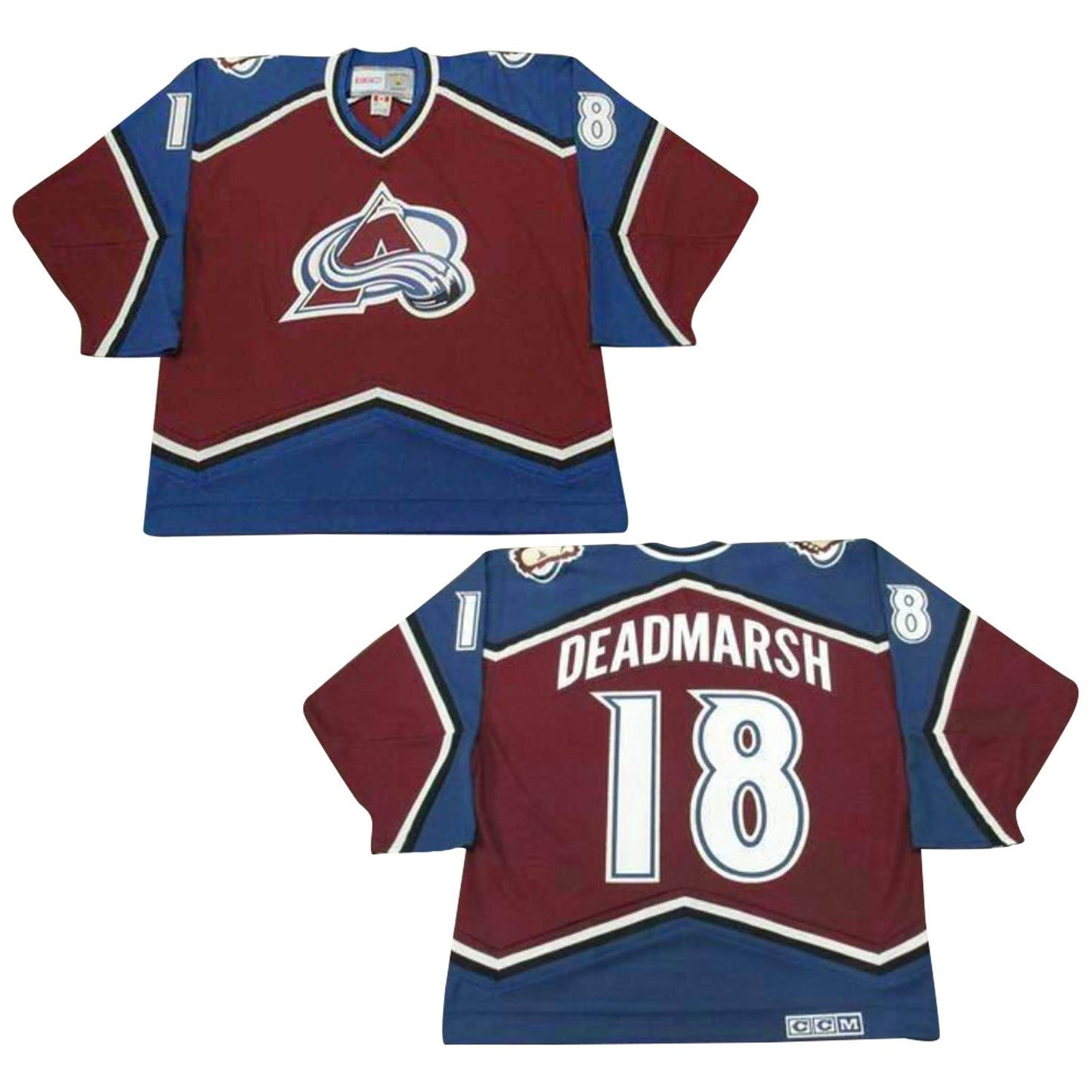 Hockey Adam Deadmarsh Colorado Avalanche 18 Jersey
