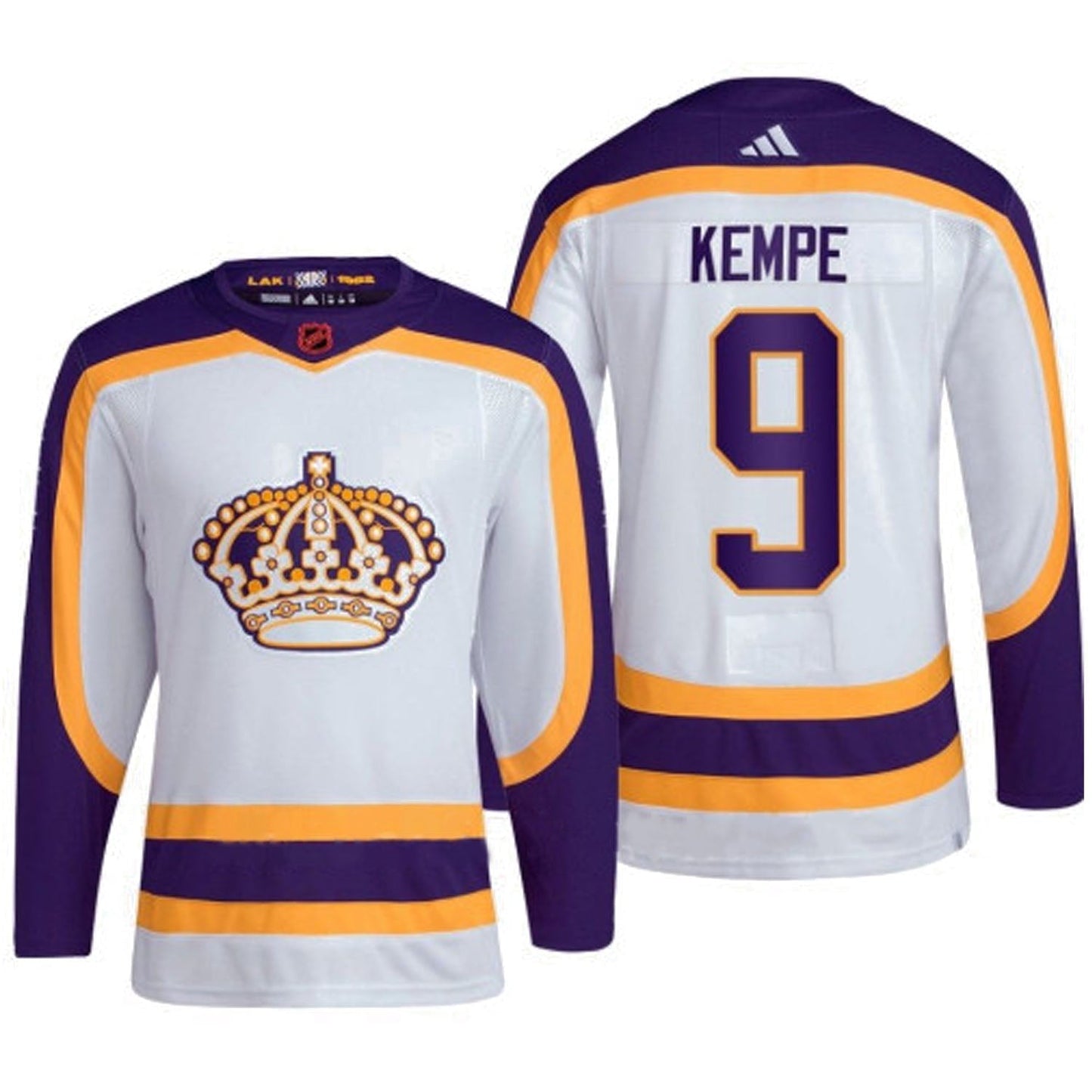 Hockey Adrian Kempe La Kings 9 Jersey