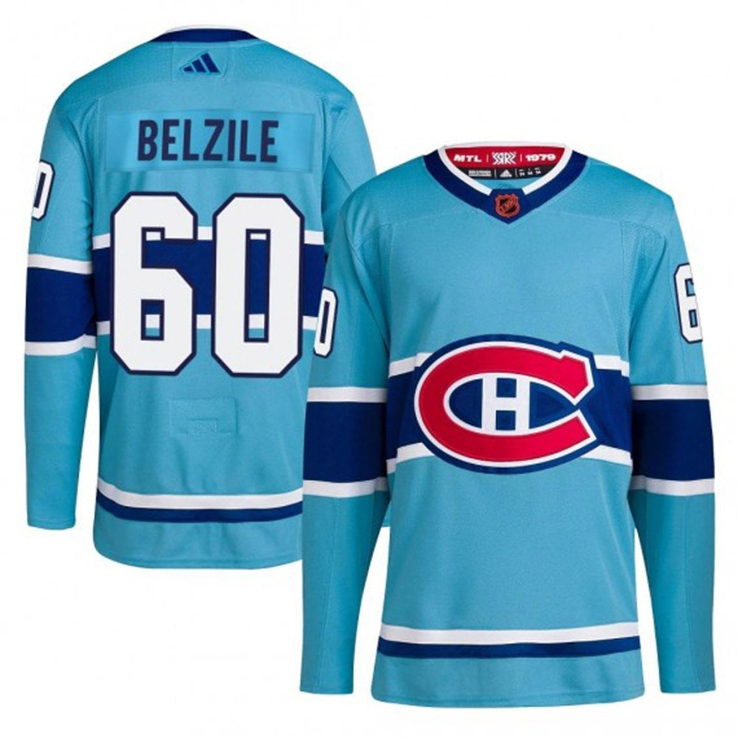 Hockey Alex Belzile Montreal Canadien 60 Jersey