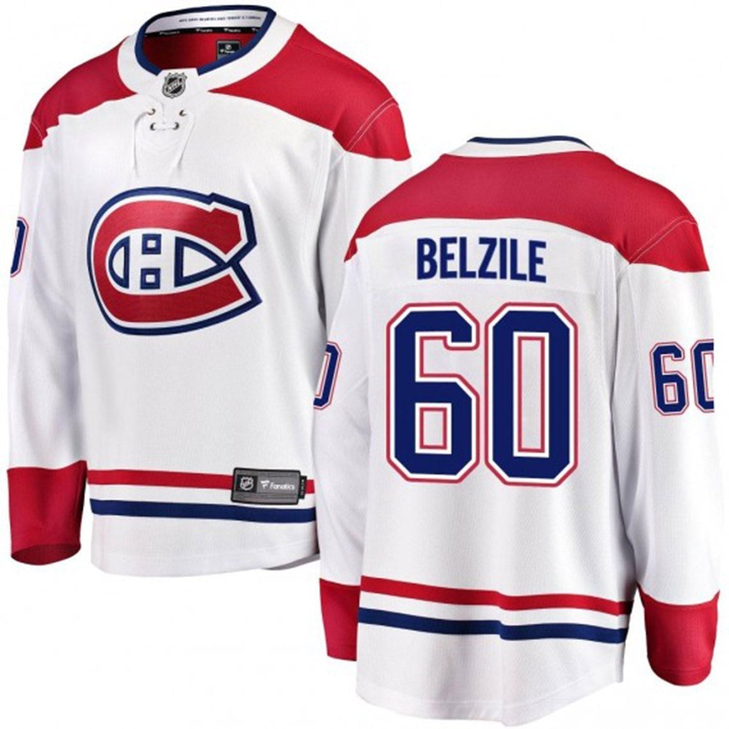 Hockey Alex Belzile Montreal Canadien 60 Jersey