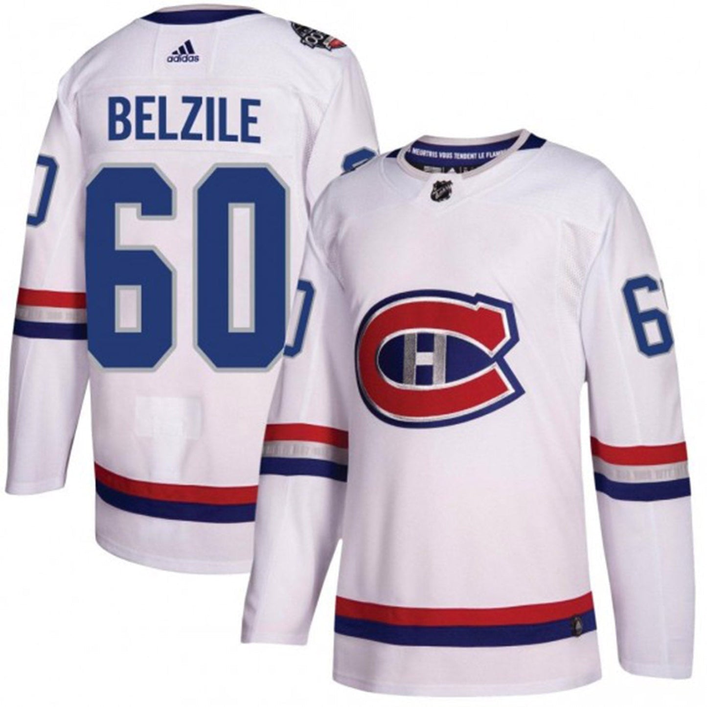 Hockey Alex Belzile Montreal Canadien 60 Jersey