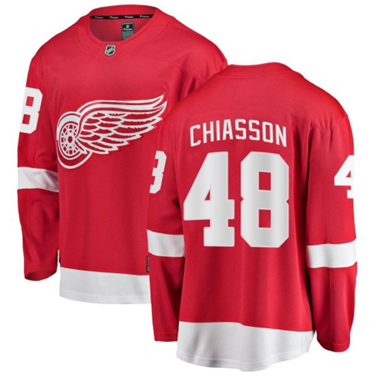 Hockey Alex Chiasson Detroit Red Wings 48 Jersey