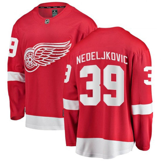Hockey Alex Nedeljkovic Detroit Red Wings 39 Jersey