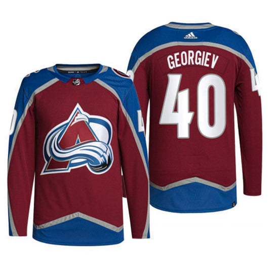 Hockey Alexandar Georgiev Colorado Avalanche 40 Jersey
