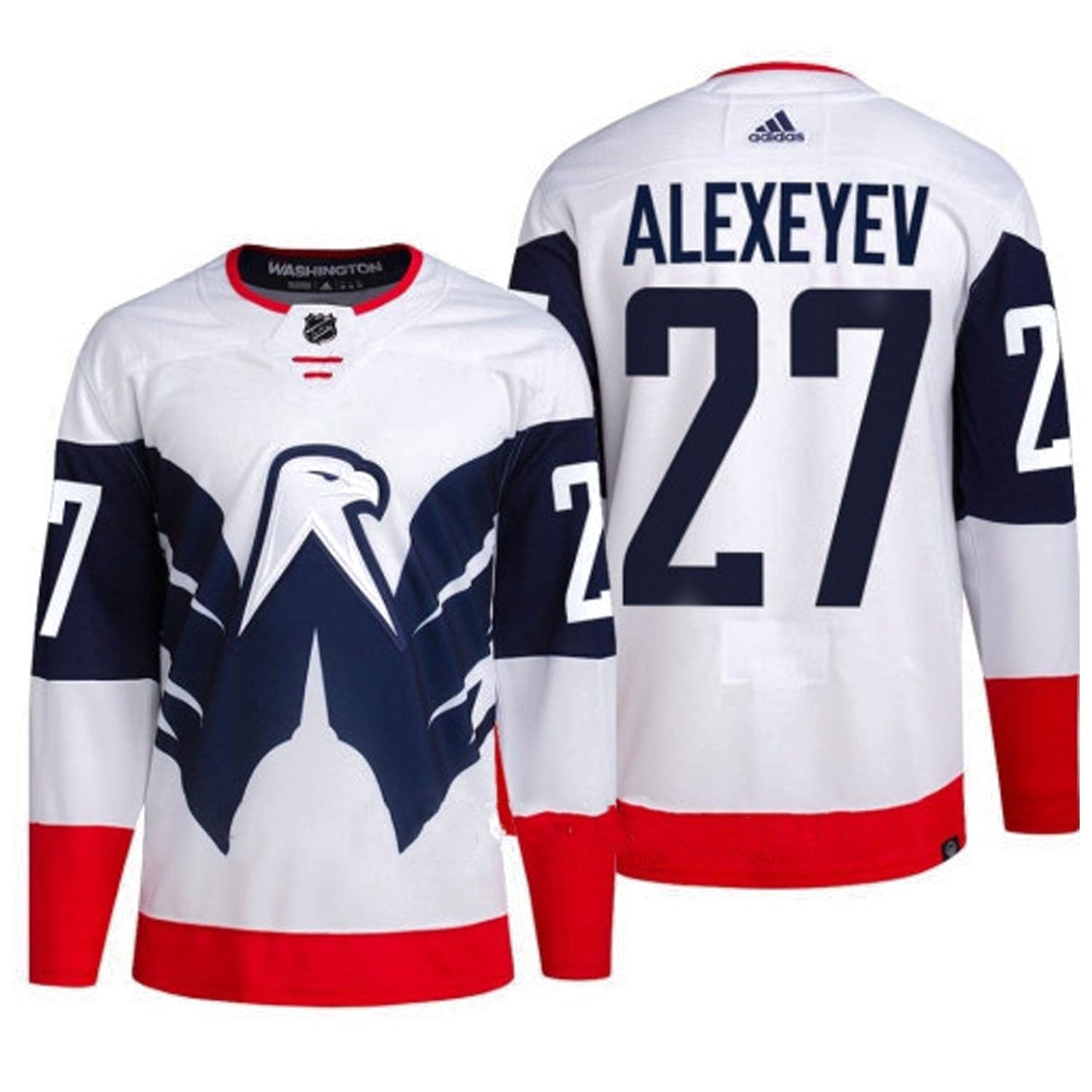 Hockey Alexander Alexeyev Washington Capitals 27 Jersey
