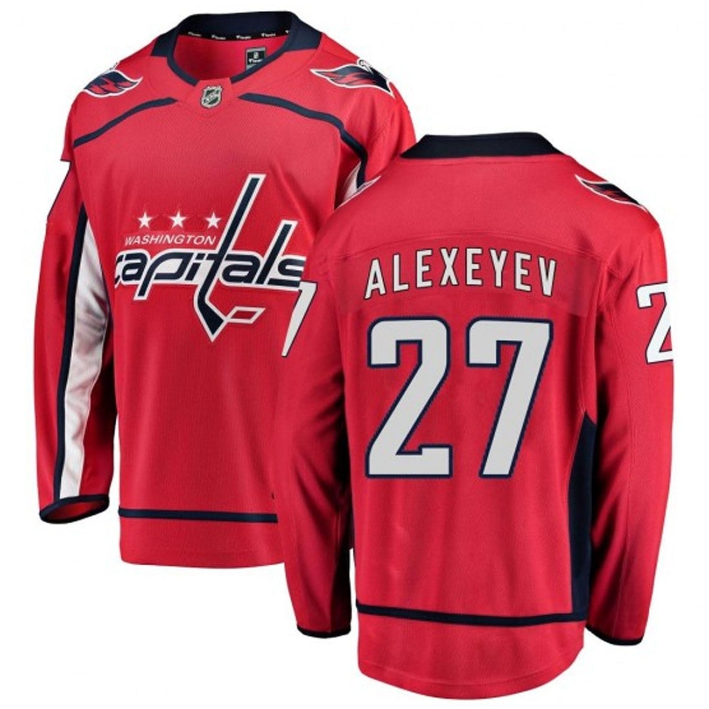 Hockey Alexander Alexeyev Washington Capitals 27 Jersey