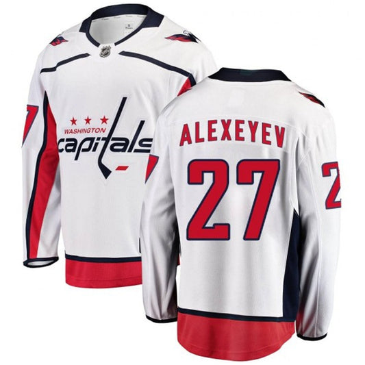 Hockey Alexander Alexeyev Washington Capitals 27 Jersey
