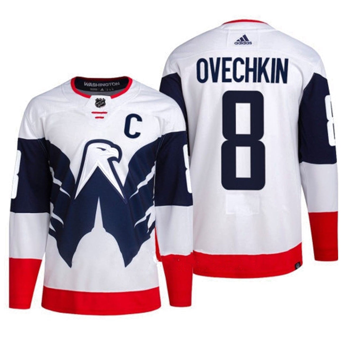 Hockey Alexander Ovechkin Washington Capitals 8 Jersey