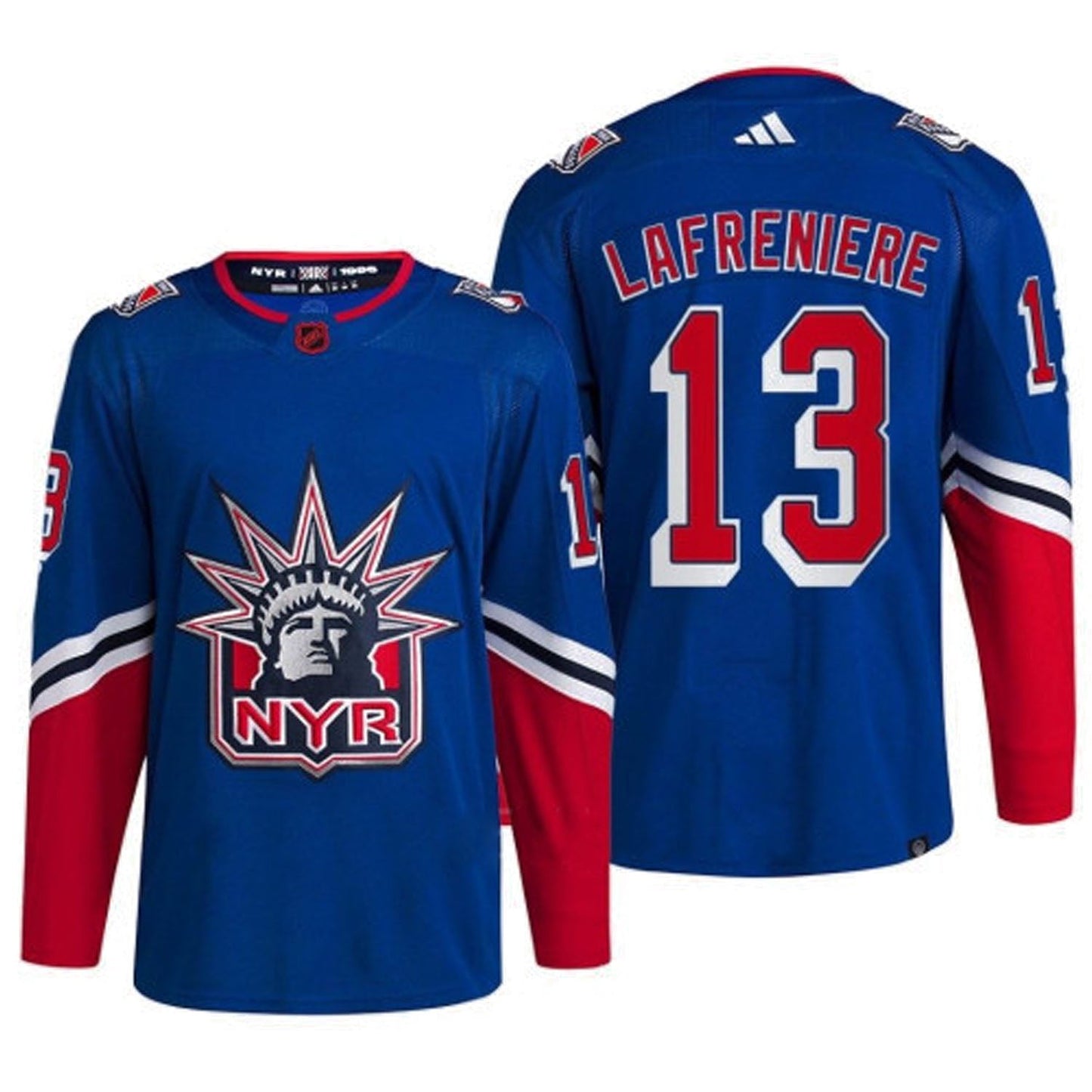 Hockey Alexis Lafreniere New York Rangers 13 Jersey