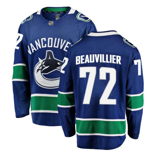Hockey Anthony Beauvillier Vancouver Canucks 72 Jersey