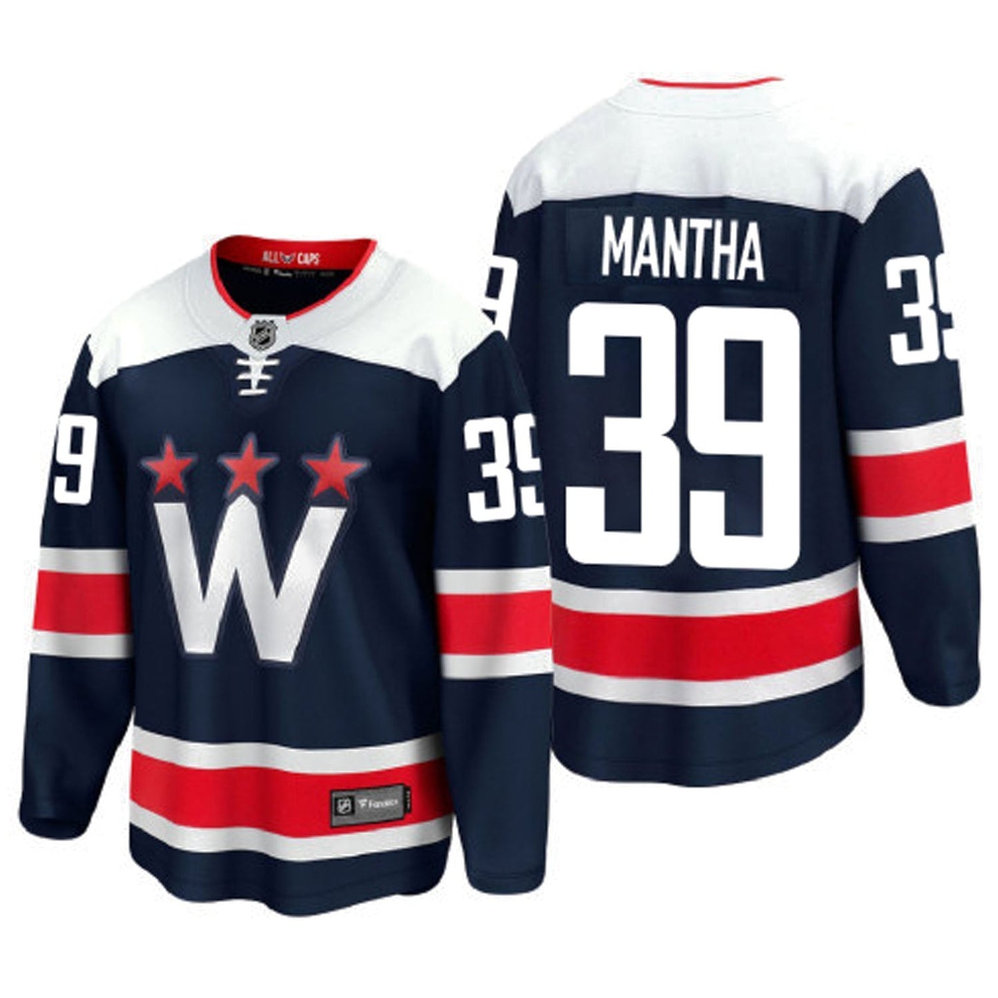 Hockey Anthony Mantha Washington Capitals 39 Jersey
