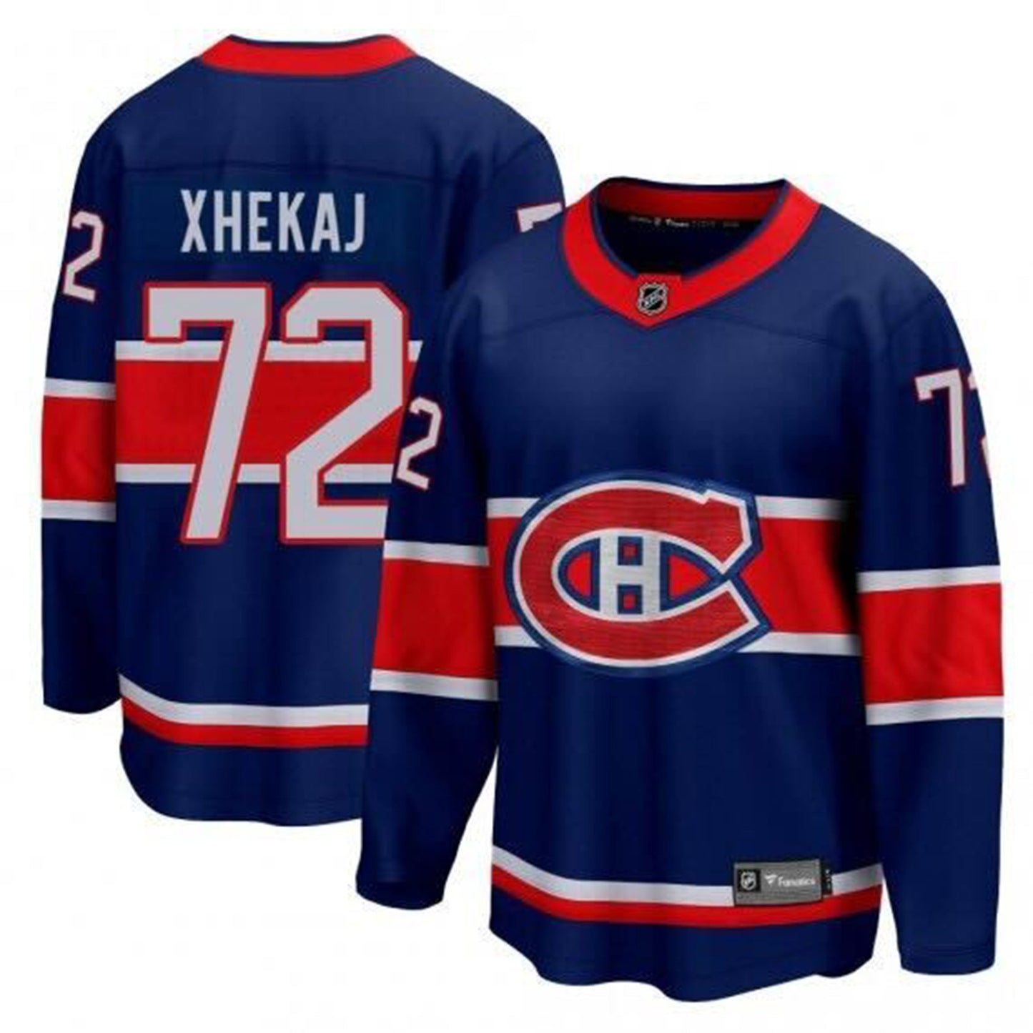 Hockey Arber Xhekaj Montreal Canadiens 72 Jersey