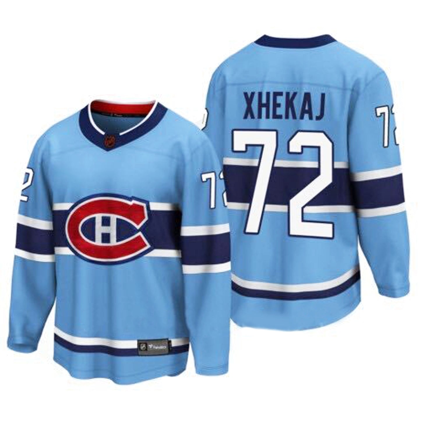 Hockey Arber Xhekaj Montreal Canadiens 72 Jersey