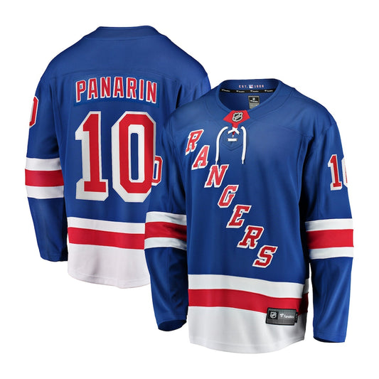 Hockey Artemi Panarin New York Rangers 10 Jersey