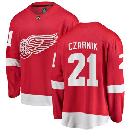 Hockey Austin Czarnik Detroit Red Wings 21 Jersey