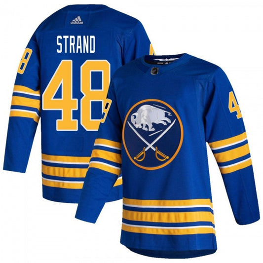 Hockey Austin Strand Buffalo Sabres 48 Jersey
