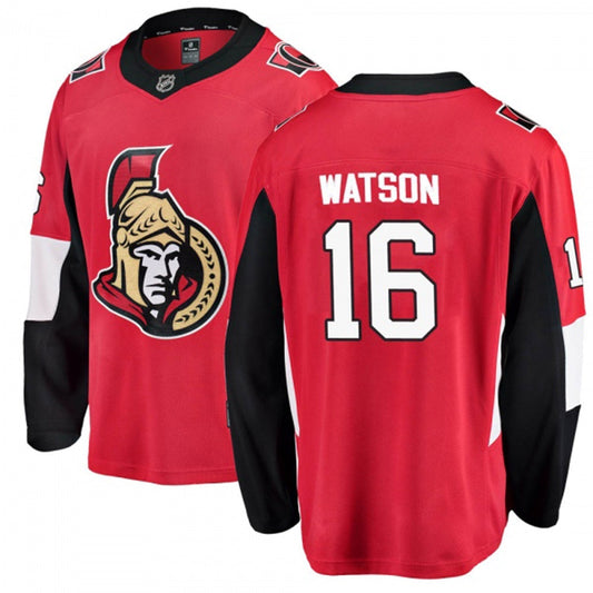 Hockey Austin Watson Ottawa Senators 16 Jersey