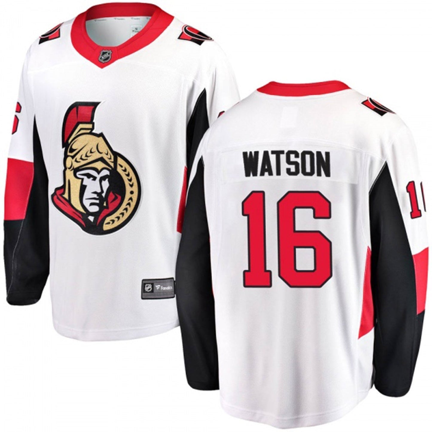 Hockey Austin Watson Ottawa Senators 16 Jersey
